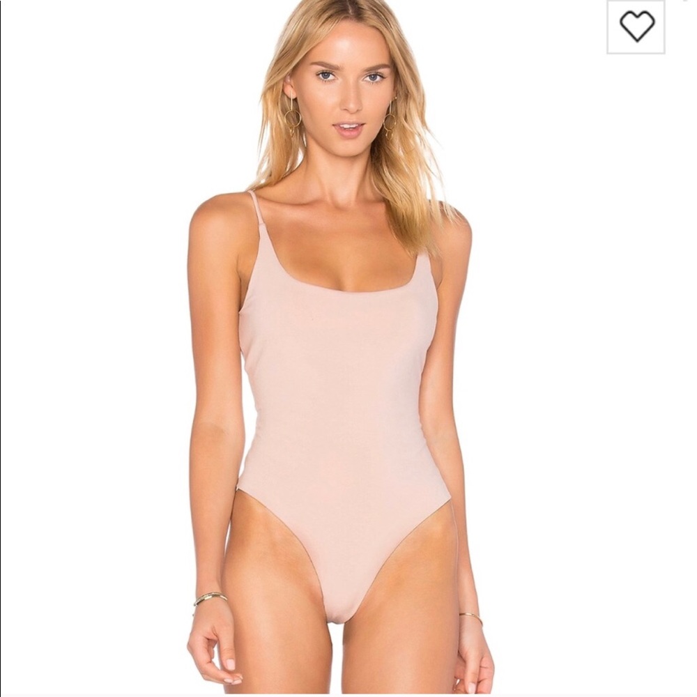 Privacy Please Barba Bodysuit in Blush